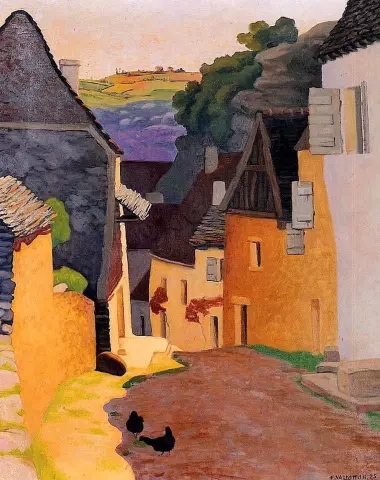 Rocamadour Landskap 1925