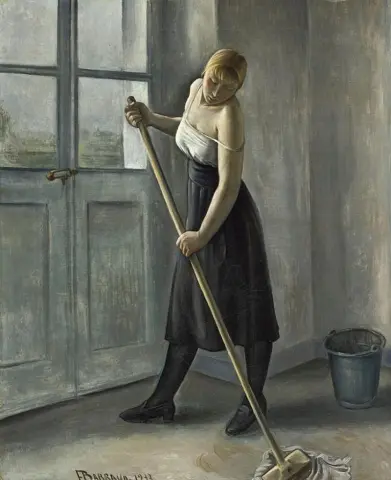 "Ragazza al lavoro - 1933"