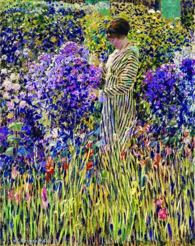 "정원 속의 여인 - 1912"