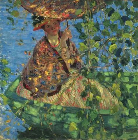 "포도나무 사이로 - 1908"