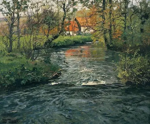 Sommerlandskap 夏日风景 1896-97