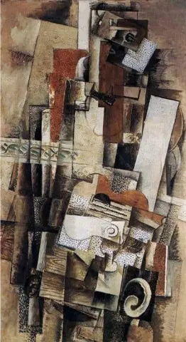 Hombre con guitarra (1911)