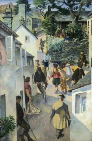 The School On Peggy Hill Ambleside - "1952"