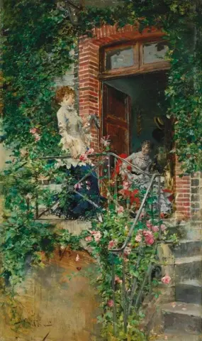 Sulla terrazza