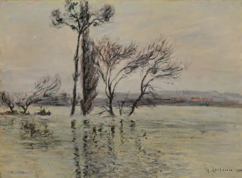 "The Point of the Submerged Island - 1910"