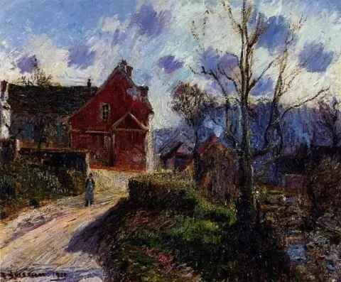 "Det rödmålade huset -1910"