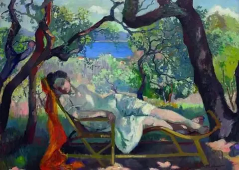 «Сон (Кресло-качалка, Жанна) — 1905»