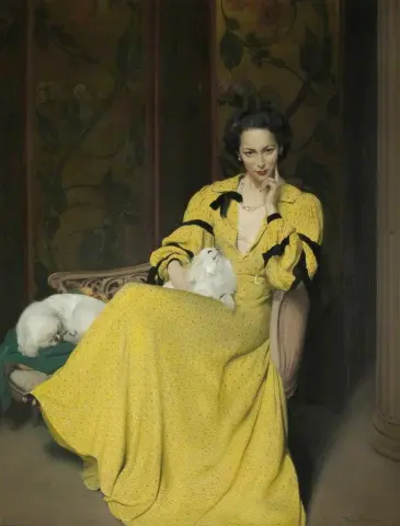 "Pauline In The Yellow Dress"