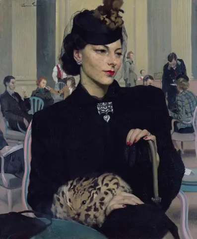 "Pauline Waiting - 1939"