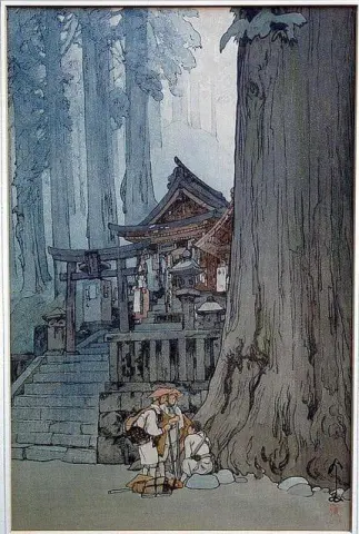 "Misty Day in Nikko - 1937"