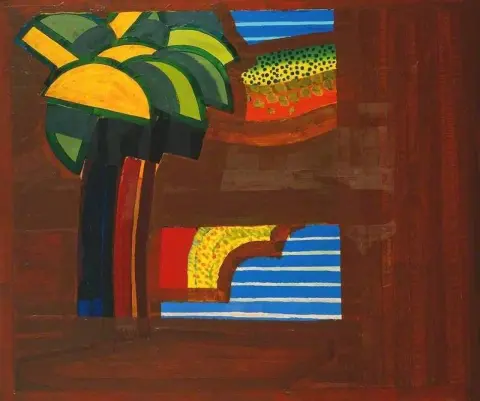 "호텔 정원에서 - 1974"