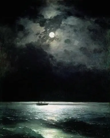 Black Sea At Night - 1879