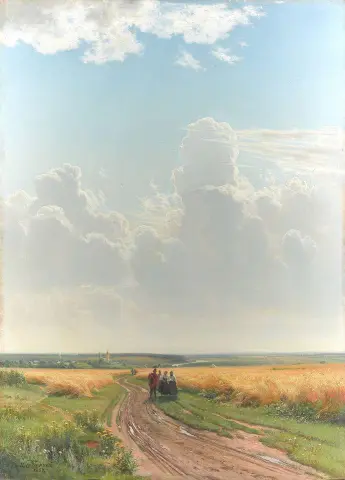 Meio-dia - Nos arredores de Moscou 1869
