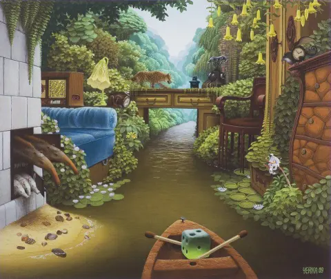Habitación de bolsillo en la jungla