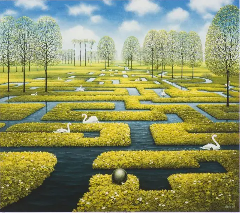 Laberinto de primavera