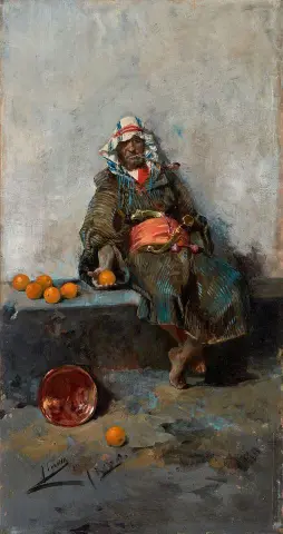 모로 콘 나란자스 로마 1885-1886