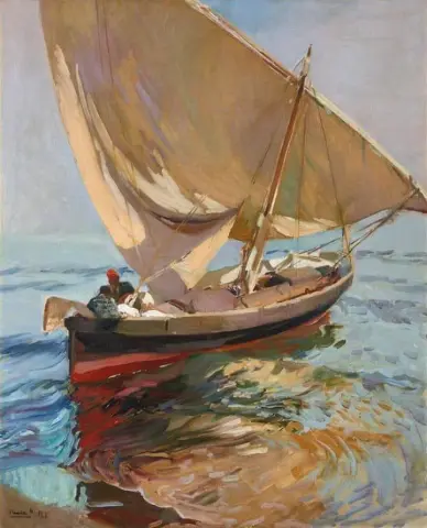 Partenza per il mare Valencia 1908