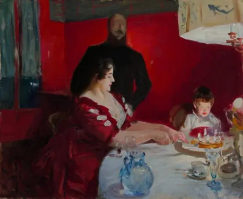 Födelsedagsfesten, 1885