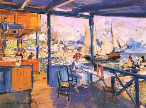 Pier i Gurzuf 1914