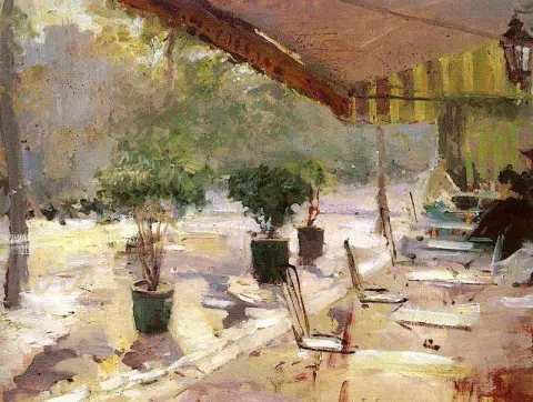 Paris Cafe rundt 1890