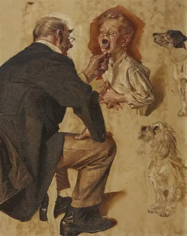1930년경 Saturday Evening Post 표지 연구