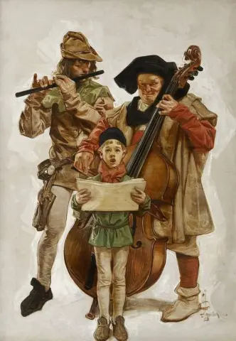 Carolers Collier S 표지 1907년 12월 21일