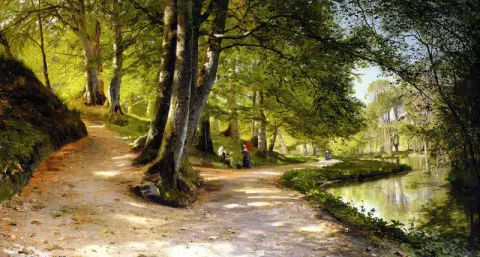 Den Rode Paraply The Red Paraply 1888