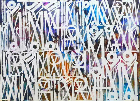 Retna Konstmålning Graffiti