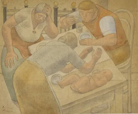 סצנת משפחה כ-1946