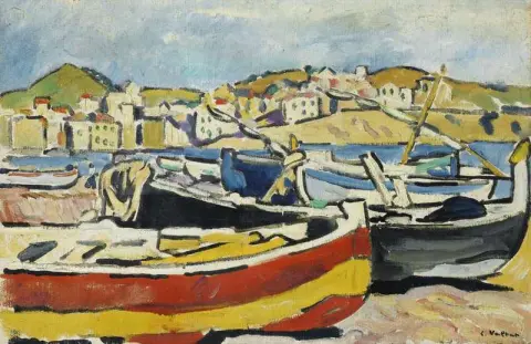 Båter i Banyuls ca. 1927