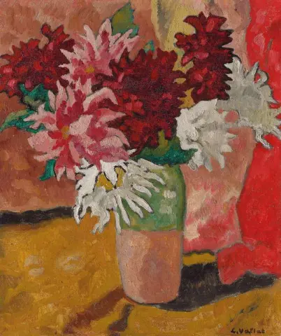 Bukett av Dahlia ca. 1940