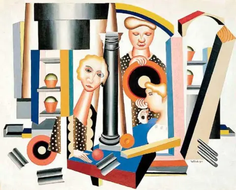Composición con 3 mujeres