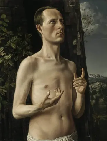 Zelfportret como Johannes 1937-38