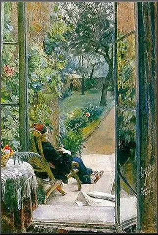 Il giardino della padrona di casa