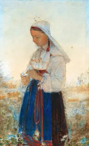 Giovane Donna In Costume Orsa